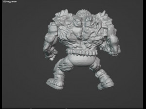 TMNT GENERAL TRAGG Model Cetak 3D