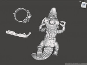 LEATHERHEAD TMNT VINTAGE 3D Print Model