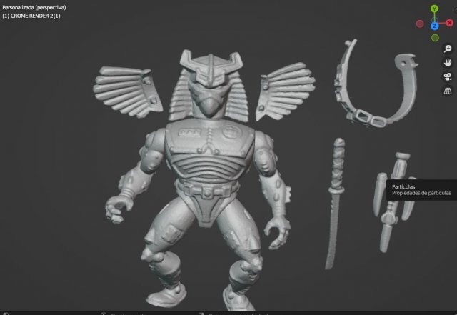 CRHOME DOME TMNT VINTAGE Modèles 3D en vedette .c4d .max .obj .3ds .fbx .stl .blend 