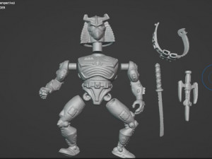 CRHOME DOME TMNT VINTAGE Modèles 3D en vedette