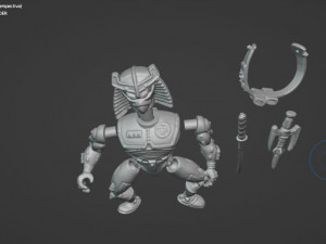 CRHOME DOME TMNT VINTAGE Modèles 3D en vedette