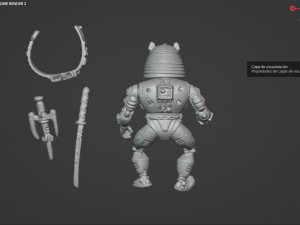 CRHOME DOME TMNT VINTAGE Modèles 3D en vedette