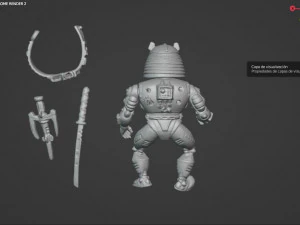 CRHOME DOME TMNT VINTAGE 3D Print Model