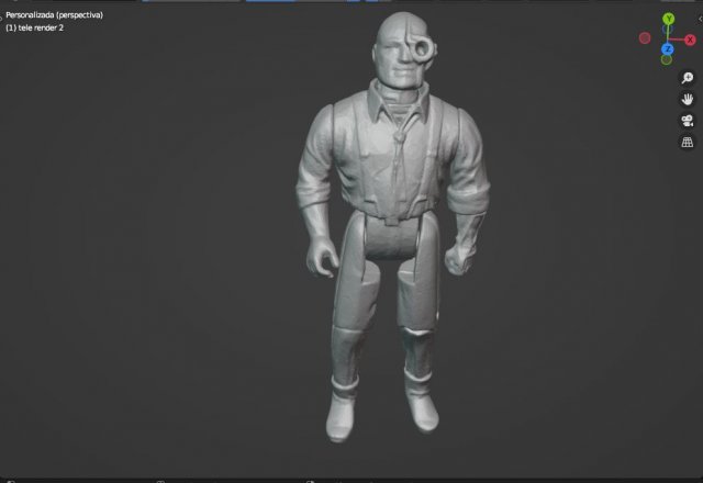 COMMANDER STARGAZER SILVER HAWKS 3D Print Model .c4d .max .obj .3ds .fbx .stl .blend 