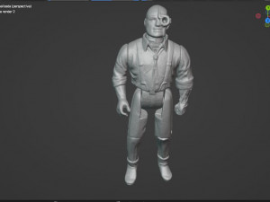 COMMANDER STARGAZER SILVER HAWKS 3D-Druckmodell