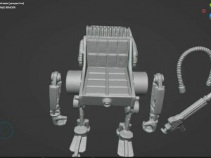 TMNT ANDROID KRANG SILLA 3D Print Model