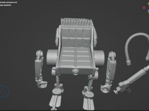 TMNT ANDROID KRANG SILLA 3D printmodel