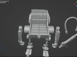 TMNT ANDROID KRANG SILLA 3D Print Model