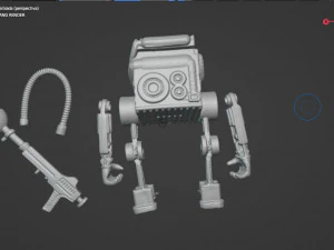 TMNT ANDROID KRANG SILLA 3D Print Model