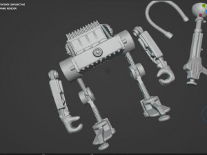 TMNT ANDROID KRANG SILLA 3D printmodel