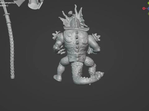 TMNT HOTHEAD VINTAGE 3D Print Model