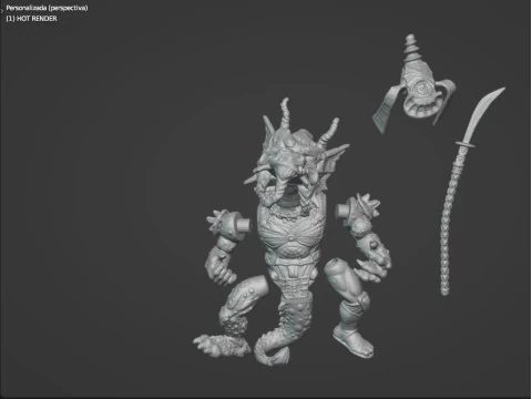 TMNT HOTHEAD VINTAGE 3D Print Model