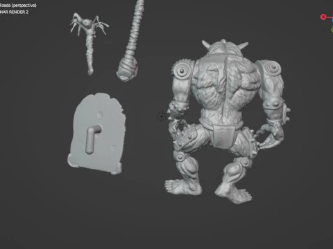 RAZHAR TMNT VINTAGE 3D Print Model