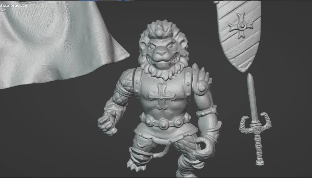 TMNT LIONKING HEART VINTAGE 3D Print Model .c4d .max .obj .3ds .fbx .stl .blend 