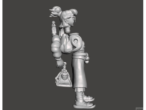 TMNT IRMA VINTAGE Modèle 3D
