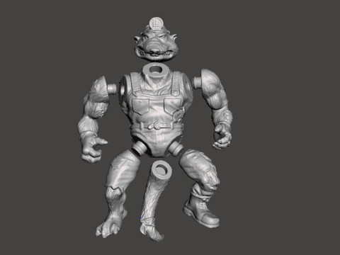 DIRTBAG TMNT VINTAGE Modelo de Impressão 3D