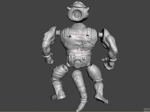 DIRTBAG TMNT VINTAGE 3D प्रिंट मॉडल
