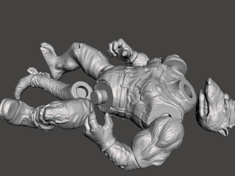 DIRTBAG TMNT VINTAGE 3D प्रिंट मॉडल