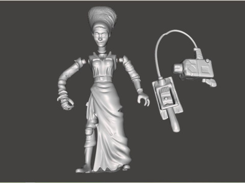 TMNT BRIDE OF FRANKEISTEIN Modelo de Impressão 3D