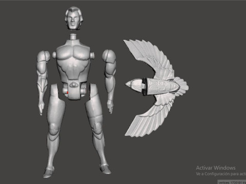 SILVER HAWK QUICK SILVER 3D-Druckmodell