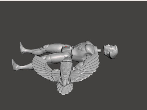 SILVER HAWK QUICK SILVER 3Dプリントモデル