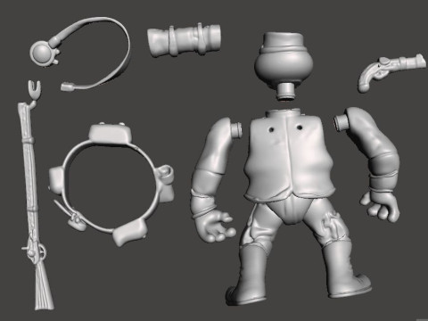 TMNT RAPHAEL YANKEE 3D-Druckmodell