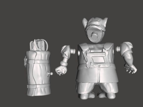 SILVER HAWK HARDWARE 3Dプリントモデル