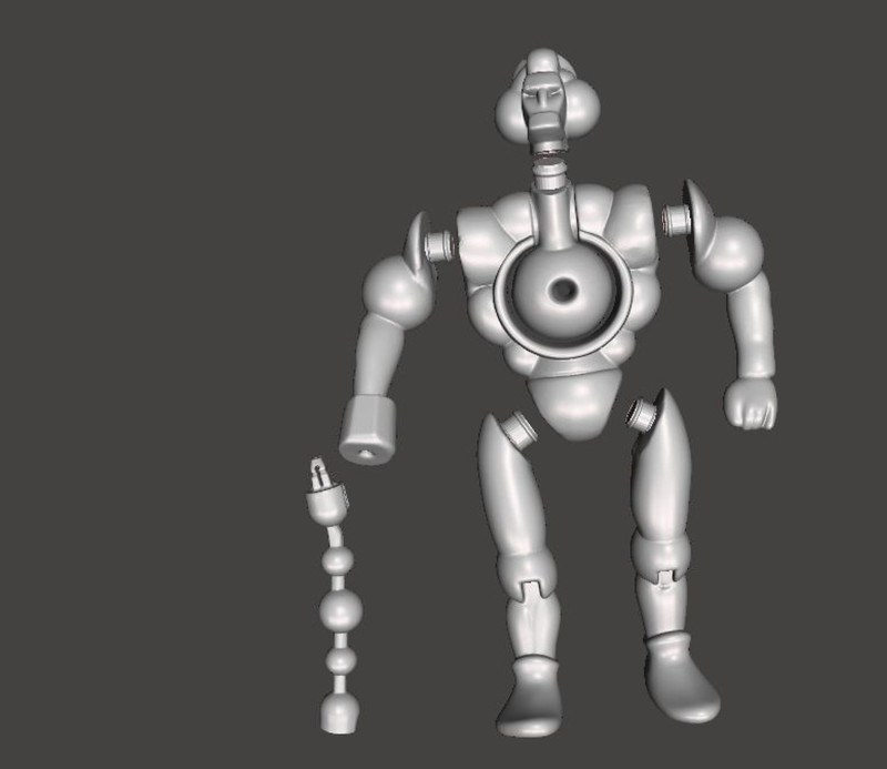MOLECULAR VINTAGE SILVERHAWKS Model Cetak 3D .c4d .max .obj .3ds .fbx .stl .blend 