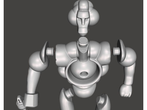 MOLECULAR VINTAGE SILVERHAWKS Model Cetak 3D