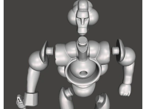 MOLECULAR VINTAGE SILVERHAWKS 3D Print Model