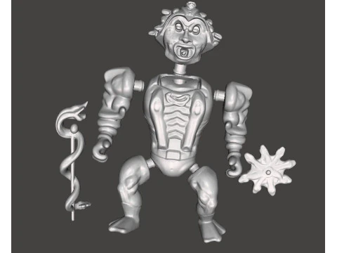 SNAKE FACE MOTU HE-MAN VINTAGE 3D Print Model