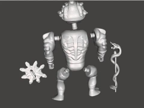 SNAKE FACE MOTU HE-MAN VINTAGE 3D Print Model