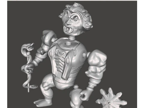 SNAKE FACE MOTU HE-MAN VINTAGE 3D Print Model