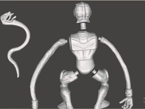 SQUEEZEEEEEEE MOTU VINTAGE Model Cetak 3D