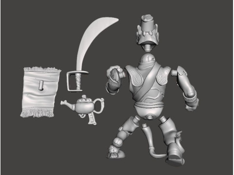 Tmnt sandstorm vintage 3D 프린트 모델