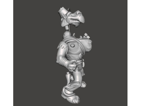 Tmnt sandstorm vintage 3D 프린트 모델