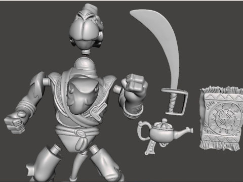 Tmnt sandstorm vintage 3D 프린트 모델