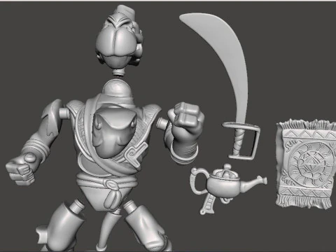 Tmnt sandstorm vintage 3D Print Model