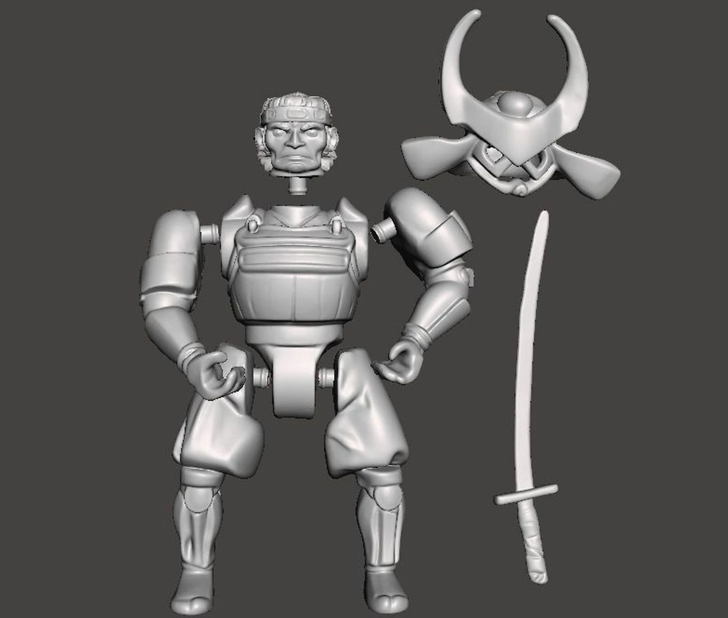 HACHIMAN THUNDERCATS 3D Print Model .c4d .max .obj .3ds .fbx .stl .blend 