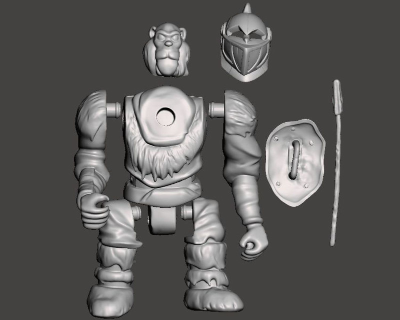 SNOWMAN THUNDERCATS 3D 프린트 모델 .c4d .max .obj .3ds .fbx .stl .blend