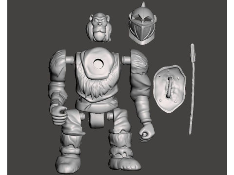 SNOWMAN THUNDERCATS Modèles 3D en vedette
