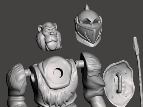 SNOWMAN THUNDERCATS 3D 프린트 모델