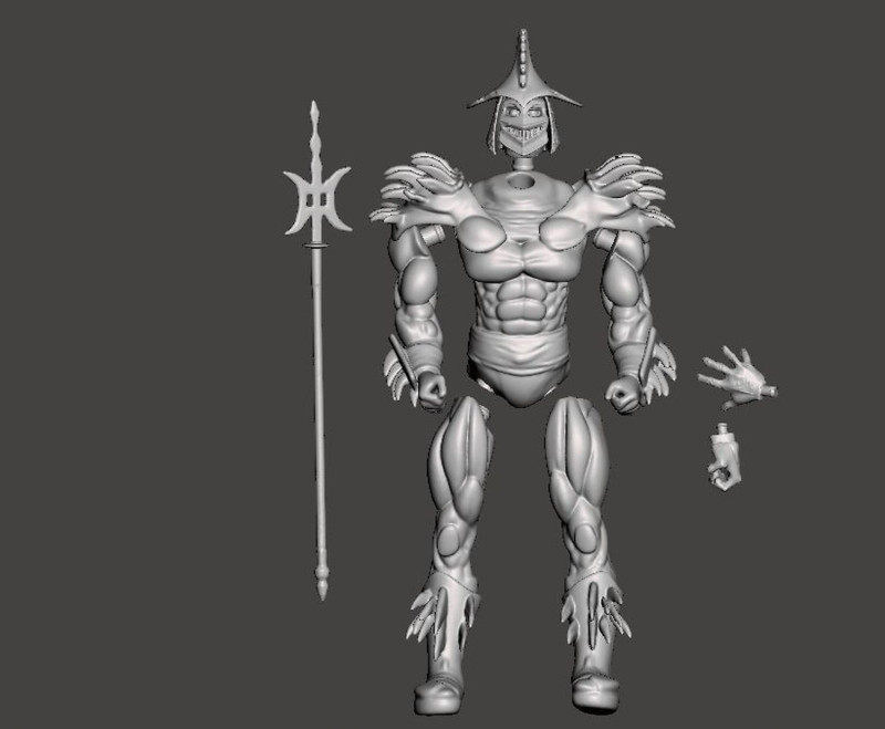 TMNT SUPER SHREDDER NECA 3D Druckmodell .c4d .max .obj .3ds .fbx .stl .blend 