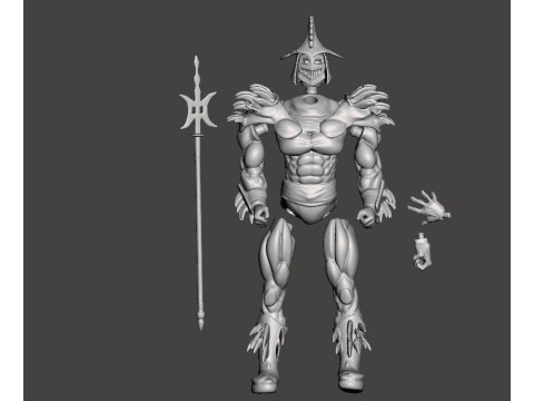 TMNT SUPER SHREDDER NECA 3D 打印模型