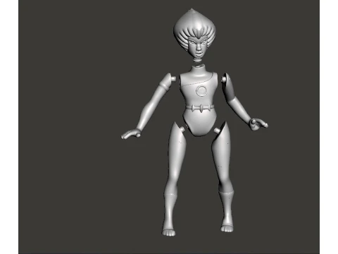 THUNDERCATS WILY 키트 빈티지 3D 프린트 모델