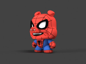 spider ham Modèle 3D