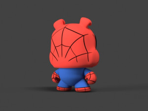 spider ham Modèle 3D