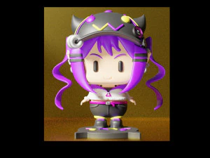 tokoyami towa towa sama vers&atilde;o chibi estilo de namiorii Modelo de Impressão 3D