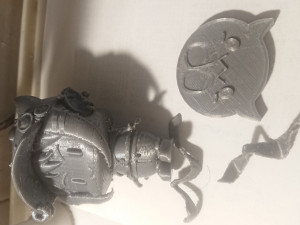 tokoyami towa towa sama chibi version style of namiorii Modello di stampa 3D