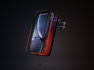 3d phone model with animation 3D Model